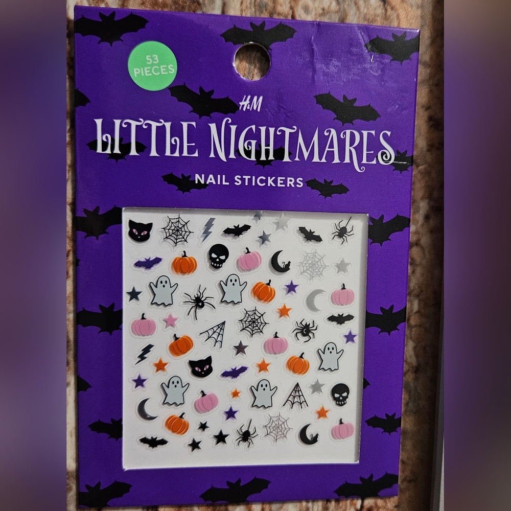 3/$30 ***H&M Little Nightmares Nail Stickers NWT
